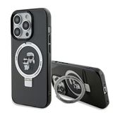 Etui Karl Lagerfeld do iPhone 13 Pro Max, Czarny, MagSafe
