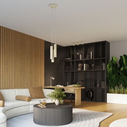 Kinkiet KARBON 10 beżowy na Arena.pl