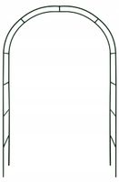 PERGOLA OGRODOWA TARASOWA PODPORA ŁUK NA KWIATY RÓŻE PNĄCZA METALOWA 240CM