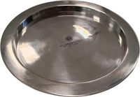 Talerz dekoracyjny AG Spalding&Bros aluminiowy srebrny 862883-U828