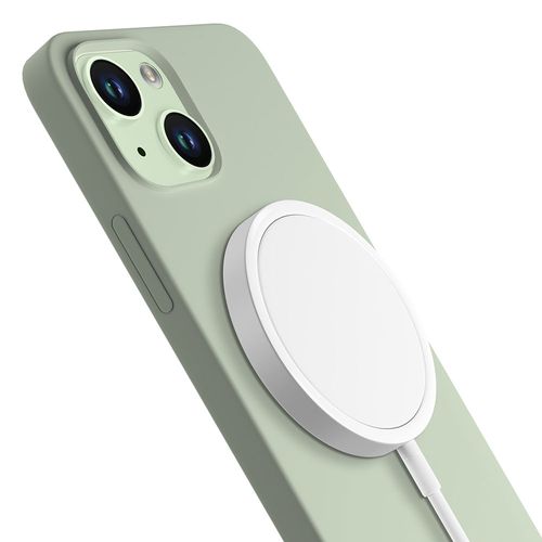 apple iphone 15 - 3mk hardy silicone magcase green na Arena.pl