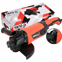 YATO SZLIFIERKA KĄTOWA KĄTÓWKA RĘCZNA 2400W 230MM 6600RPM PRZEWÓD 3M IPX0