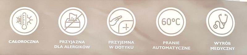 Kołdra antyalergiczna 160x200 medyczna THE FIRST biała zdjęcie 10