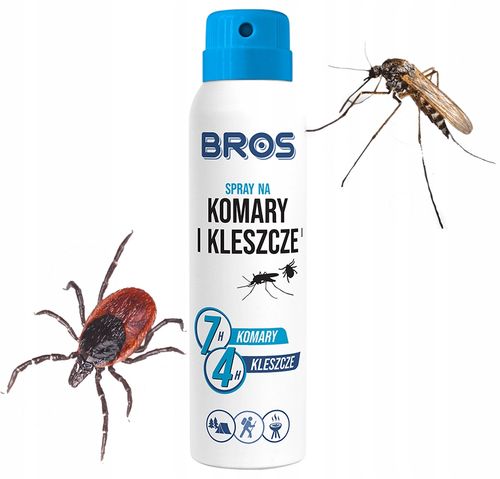 BROS - spray na komary i kleszcze 90ml - 1 szt. na Arena.pl