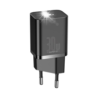 SUPER SI 1C SZYBKA ŁADOWARKA USB-C 30W POWER DELIVERY QUICK CHARGE CZARNY