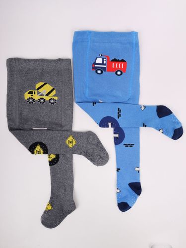 Rajstopy chłopięce do raczkowania ABS 2PAK 68-74 YOCLUB na Arena.pl