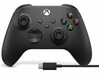 Kontroler bezprzewodowy Microsoft EP2-29944 Xbox Carbon Black + kabel USB-C