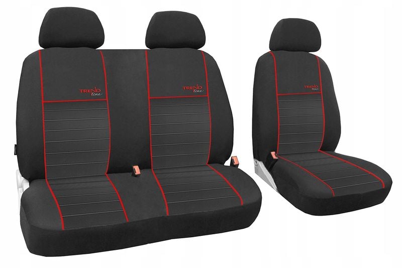 Pokrowce na fotele 2+1 RENAULT MASTER (do 2010r) zdjęcie 7