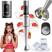 BLENDER RĘCZNY WIELOFUNKCYJNY MIKSER KUCHENNY ROZDRABNIACZ 1500W