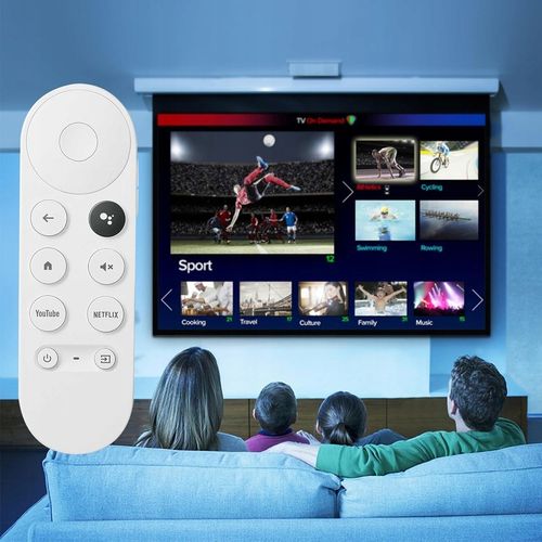 PILOT GOOGLE TV 4K CHROMECAST ASYSTENT GOOGLE YOUTUBE NETFLIX na Arena.pl