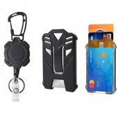 RETRAKTOR linka stalowa HEAVY DUTY zwijka do kluczy ETUI na