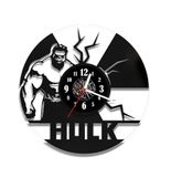 Zegar ścienny z płyty winylowej Hulk 107.2