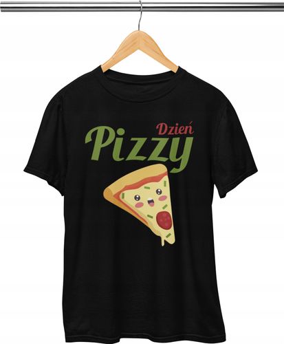 KOSZULKA DZIECIĘCA T-SHIRT - DZIEŃ PIZZY PIZZA NIETYPOWE DNI - XXXS 86-92 na Arena.pl