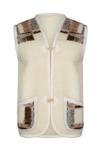 CIEPŁA KAMIZELKA WEŁNIANA 100% MERYNOS rozmiar M na Arena.pl