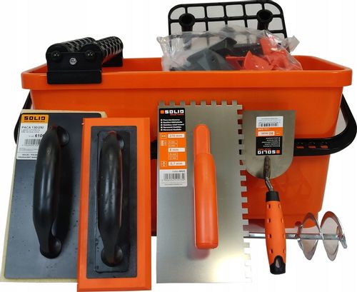 SOLID WIADRO GLAZURNICZE DO FUGOWANIA 20L ZESTAW L na Arena.pl