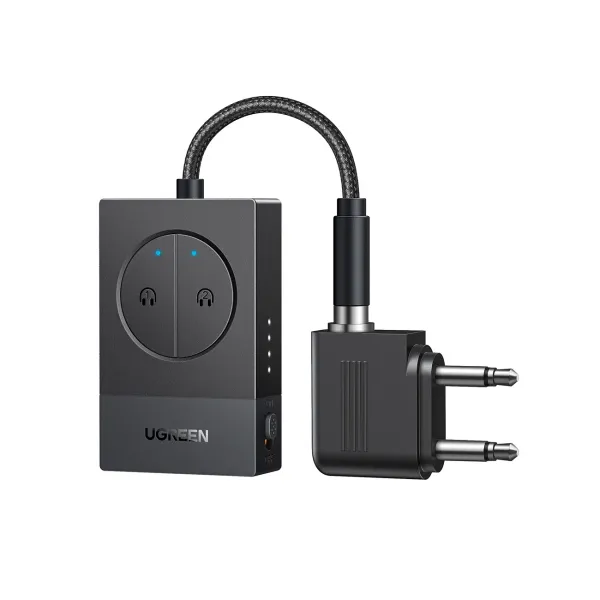 transmiter ugreen bt305 bluetooth 5.4 - czarny zdjęcie 2