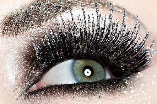 Tusz do rzęs Ze Złotym Brokatem Volume Milion lashes Loreal Top Coat na Arena.pl