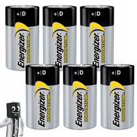 Bateria R20 LR20 D Alkaliczna Energizer 6 szt 1,5V L