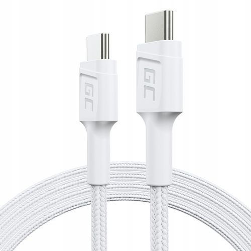 Biała Ładowarka GaN 65W + Kabel USB-C USB-C Typ C 60W 120cm Power Delivery na Arena.pl