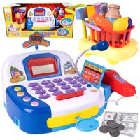 Kasa fiskalna dla dzieci do zabawy z akcesoriami MIKROFON