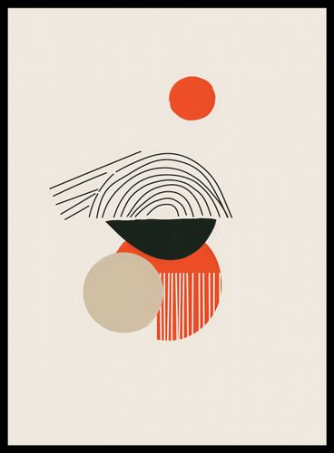 Plakat 40x55cm Centralne Słońce na Arena.pl