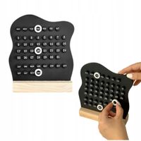 Kalendarz Stołowy na Podstawce TSG-511 Wieczny biurkowe Prezent urodzinowy