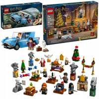 LEGO(R) HARRY POTTER 76438 KALENDARZ ADWENTOWY 2024 + LATAJĄCY FORD ANGLIA