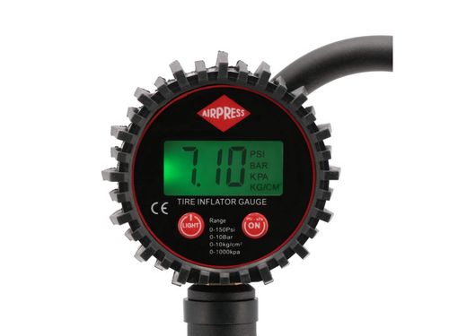 pistolet do pompowania z wyświetlaczem cyfrowym 10 bar - ap 42064 na Arena.pl