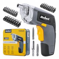 Wkrętarka akumulatorowa 3,6V końcówki akcesoria