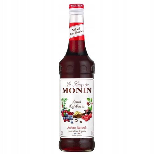 Syrop Monin SPICED RED BERRIEST do drinków kawy czerwonych jagód - 700 na Arena.pl