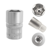 NASADKA TORX T13 3/8" ZE STALI CHROMOWO-WANADOWEJ