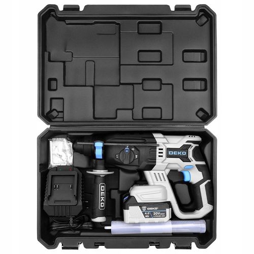 MŁOT UDAROWY MŁOTOWIERTARKA AKUMULATOROWA UDAR SDS+ AKU WIERTŁA DEKO 3J na Arena.pl