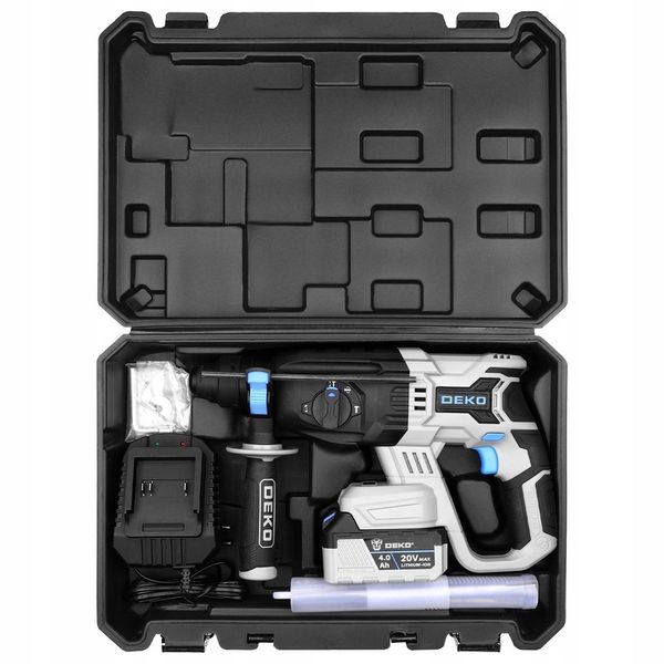 MŁOT UDAROWY MŁOTOWIERTARKA AKUMULATOROWA UDAR SDS+ AKU WIERTŁA DEKO 3J zdjęcie 4