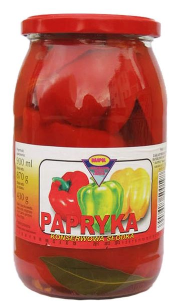 Danpol Papryka konserwowa 900ml zdjęcie 1