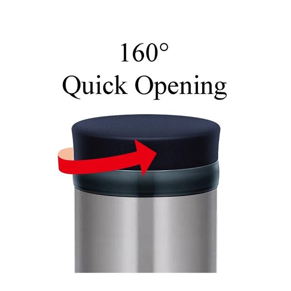 Mobilny termokubek - czarny mat zdjęcie 4