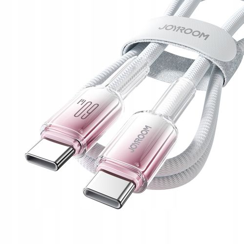 Kabel Joyroom USB typ C - USB typ C 1,2 m biały na Arena.pl