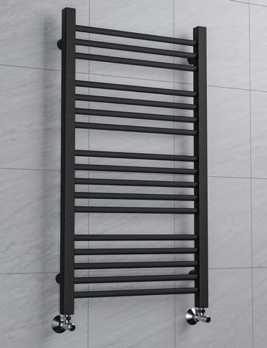 GRZEJNIK ŁAZIENKOWY -DRABINKA 720/650 CZARNY STRU. na Arena.pl