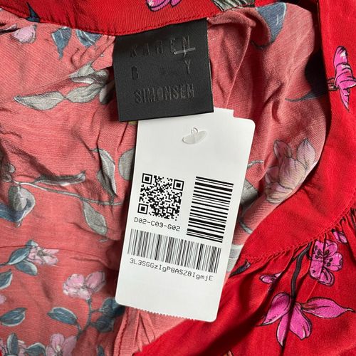 Stylowa Sukienka Przed Kolano 100% Wiskoza Czerwony Rozmiar 36 na Lato na Arena.pl