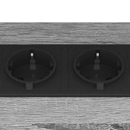 Stolik nocny Szary dąb sonoma 38 x 30 x 48 cm na Arena.pl