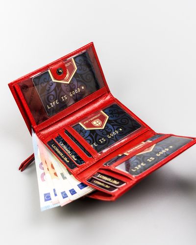 elegancki portfel damski ze skóry naturalnej - peterson na Arena.pl