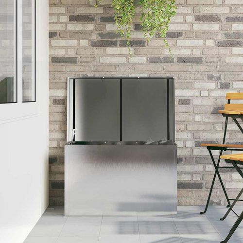 Skrzynia do przechowywania na zewnątrz Z regulacją Srebrny na Arena.pl