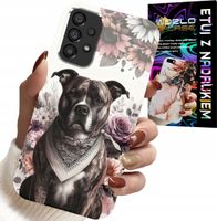 ETUI DO SAMSUNG A52 / A52S - PITBULL GROŹNE PSY FUTERAŁ PLECKI CASE