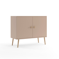 Komoda skandynawska z drzwiami na wysokich nogach - Macchiato