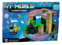 klocki magnetyczne 120el myworld 1200