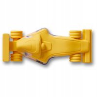 Crocs Przypinka Ozdoba Pin Charms Jibbitz Do Butów 3D Orange Race Car