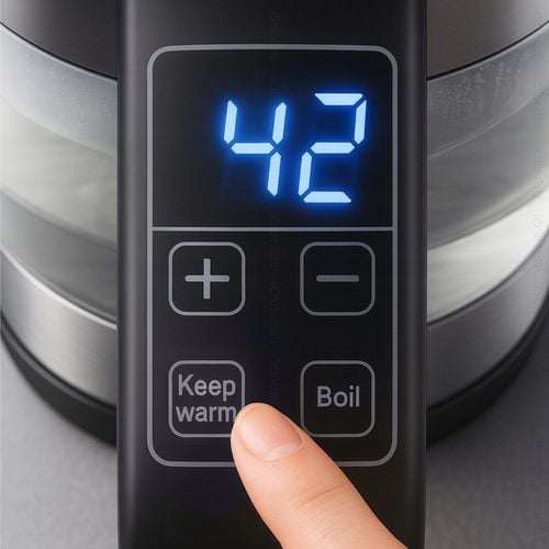 CZAJNIK ELEKTRYCZNY Z REGULACJĄ TEMPERATURY PODTRZYMANIE TEMP LED na Arena.pl