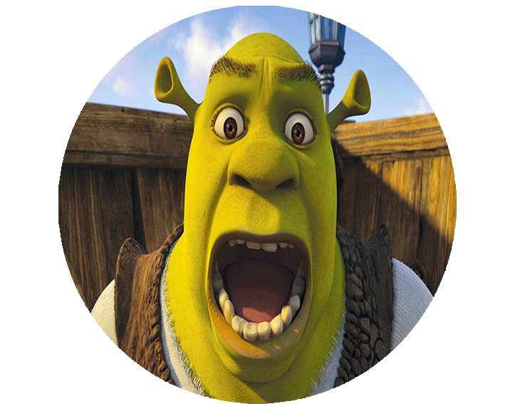 Opłatek na tort Shrek zdjęcie 1