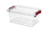 Pojemnik uniwersalny organizer do przechowywania żywności BILL 5,25 L przezroczysty z pokrywą