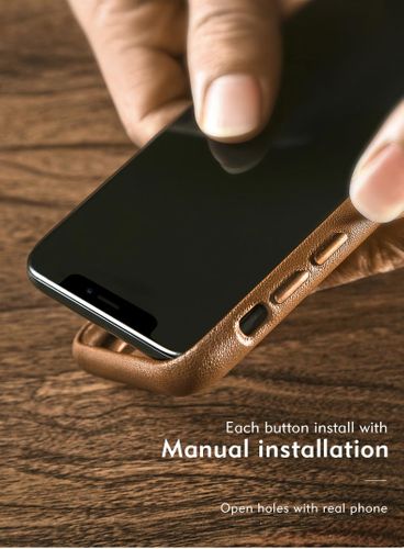 Etui Benks Eleleat Leather Case iPhone X Brown na Arena.pl