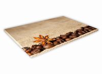 SZKLANA DESKA KUCHENNA 40x30 87b Ziarna kawy